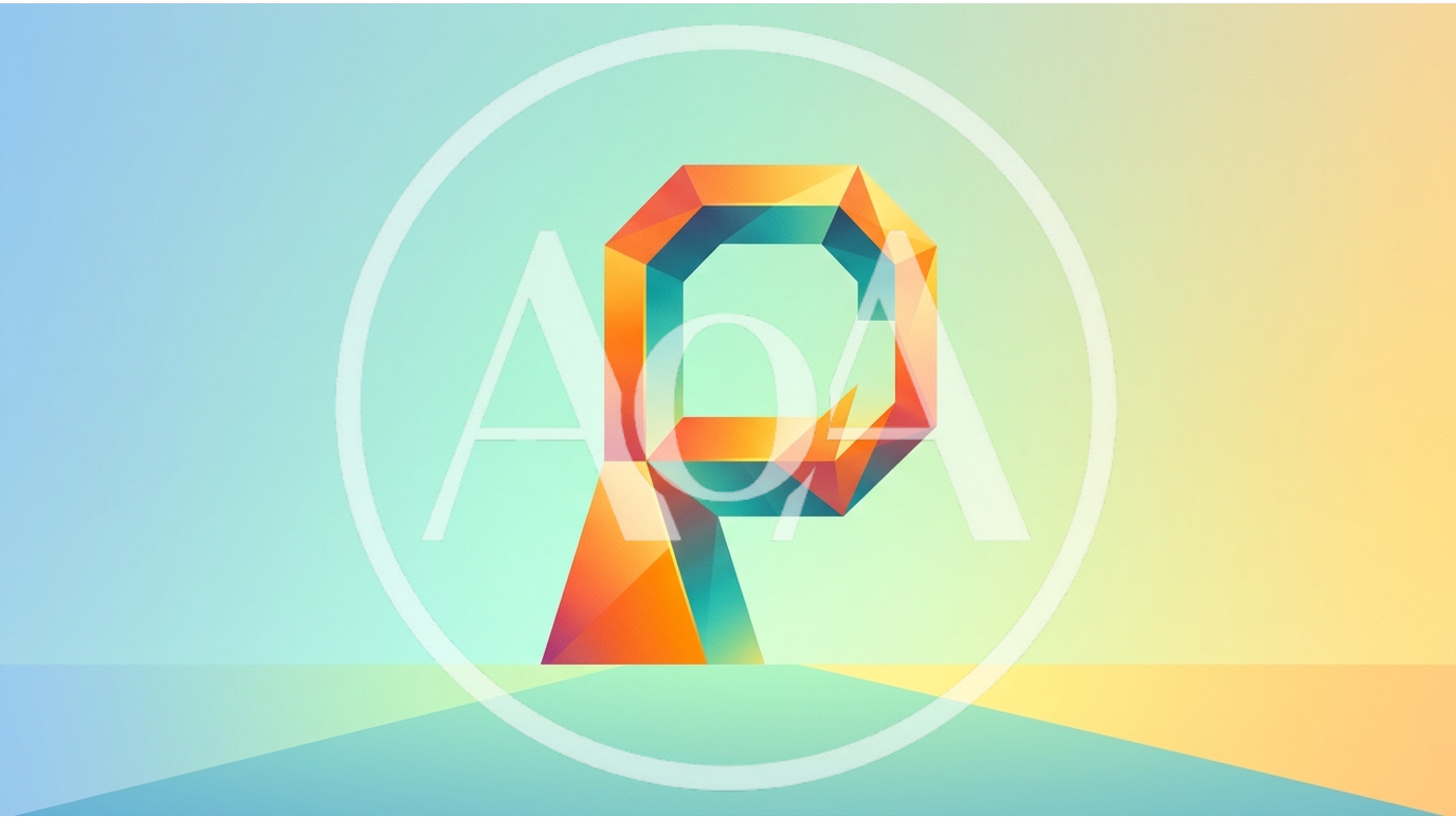 Abstract Geometric Letter P Logo Design