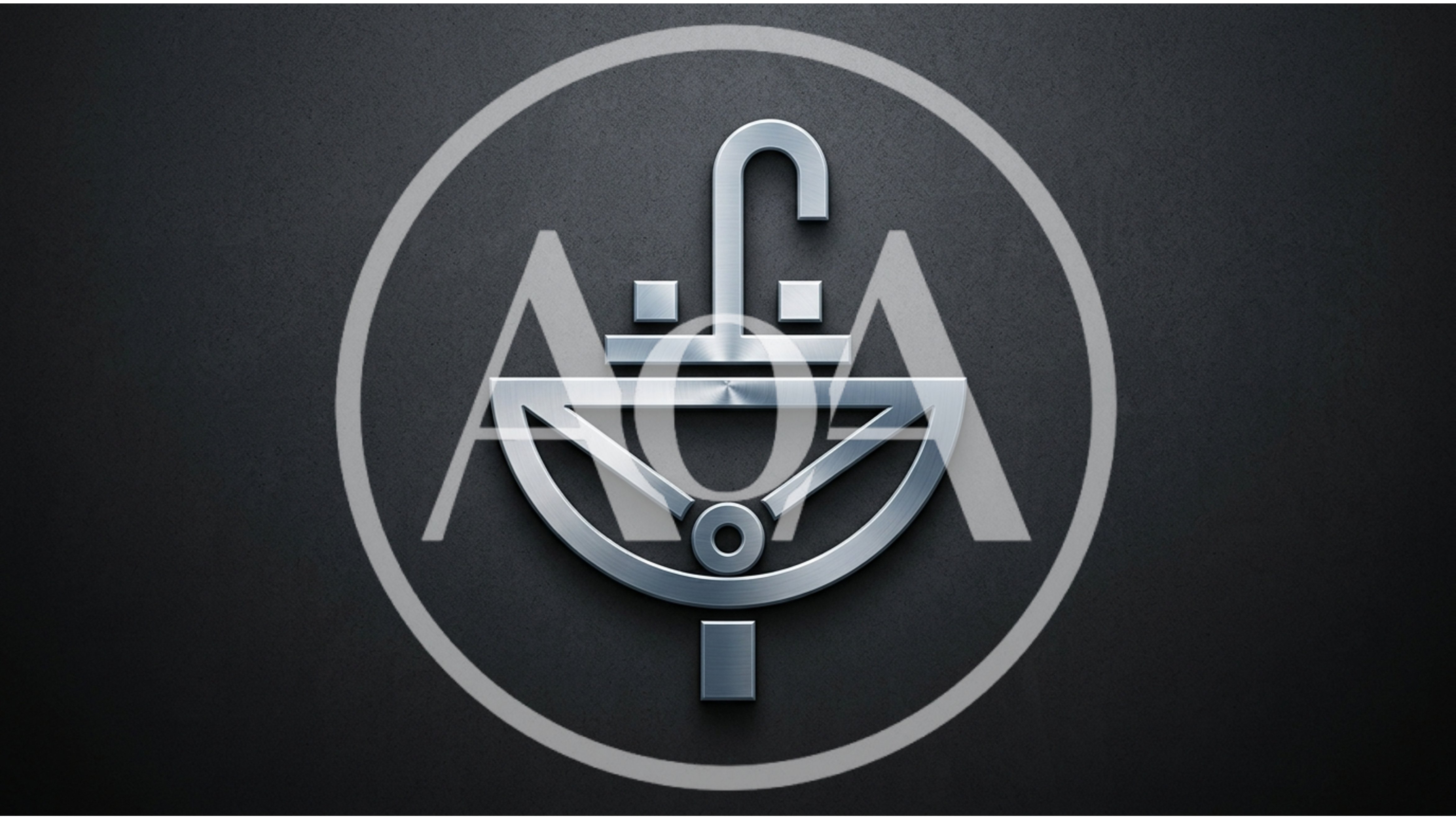 Metallic Sink Icon On Dark Textured Background
