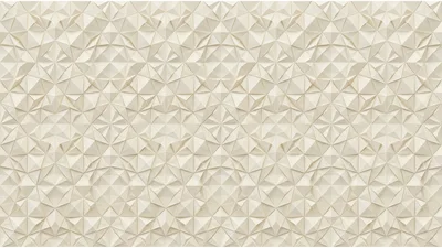 Geometric 3D Patterned Beige Wall Texture