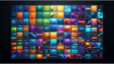 Digital Abstract Technology Texture Grid Background