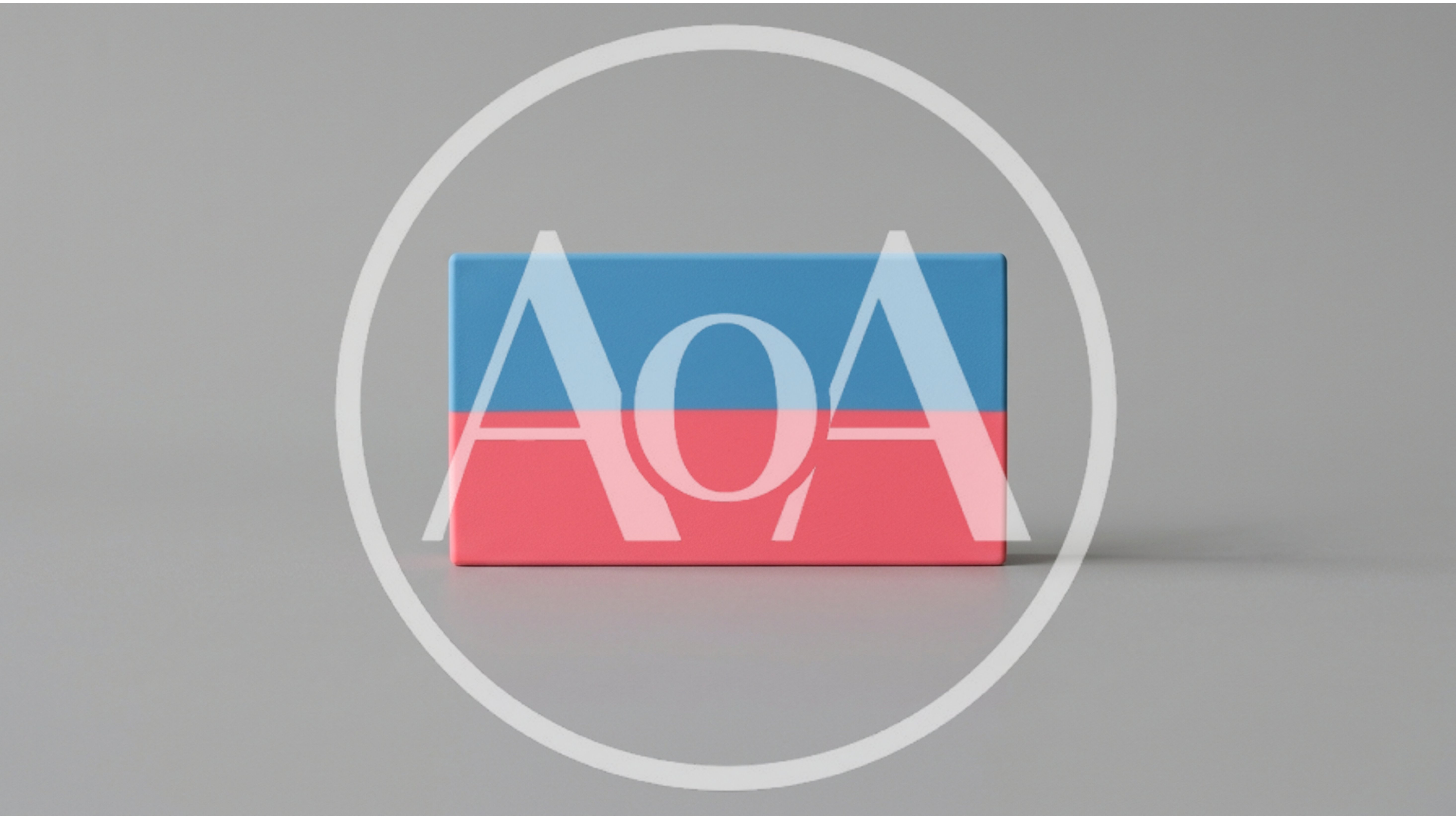 Minimalist Blue And Pink Rectangular Block