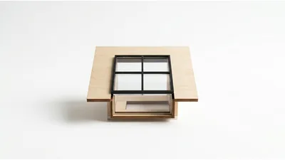 Architectural Model Of A Modern Skylight Window