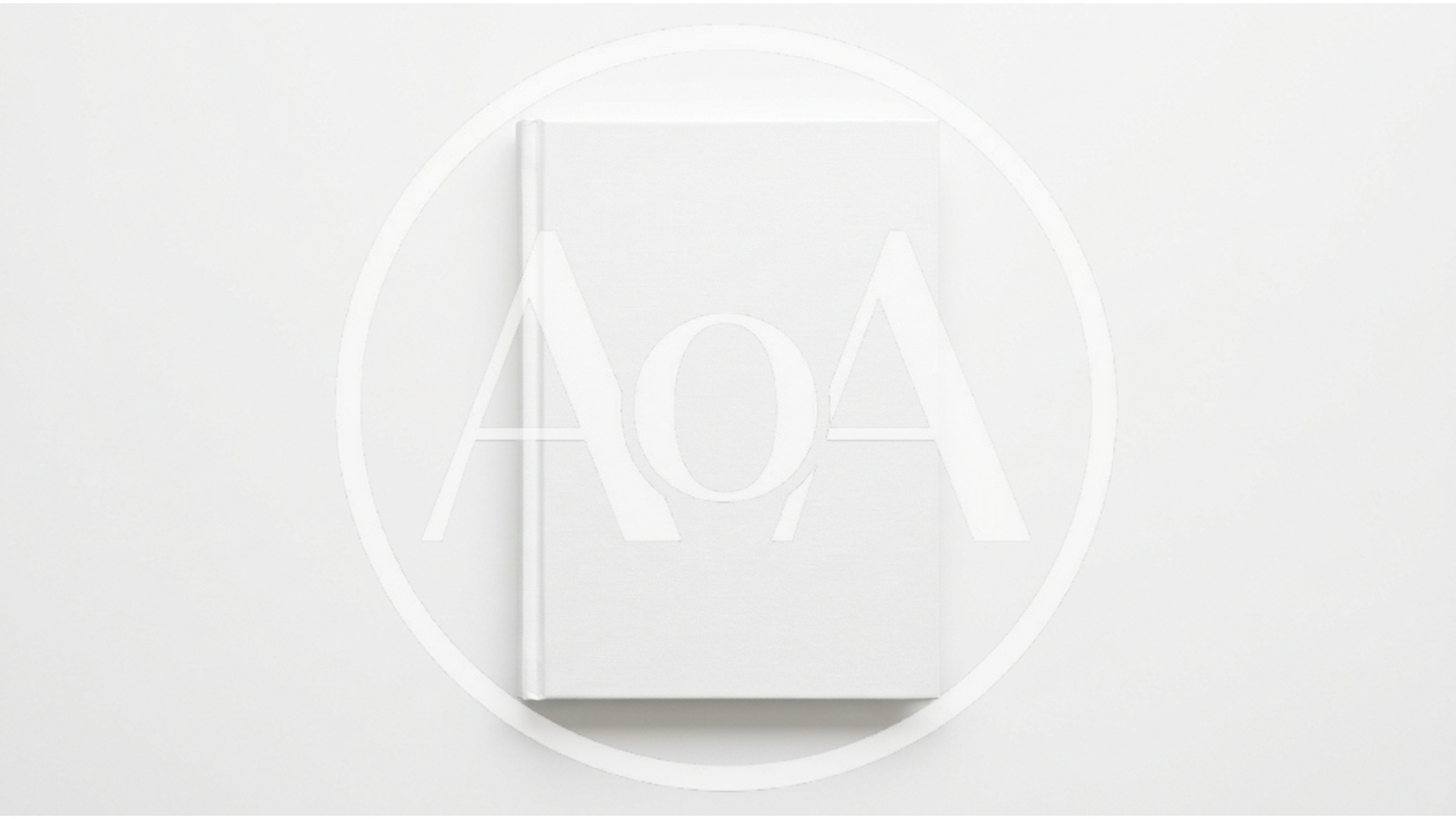 Blank White Hardcover Book Mockup