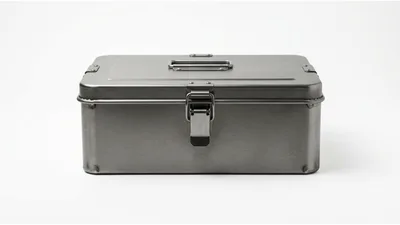 Industrial Metal Storage Box With Latch