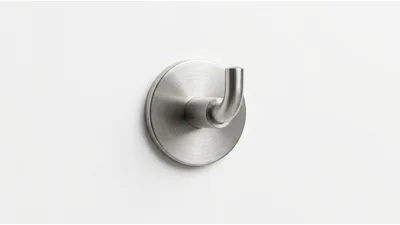 Brushed Nickel Wall Mounted Robe Hook