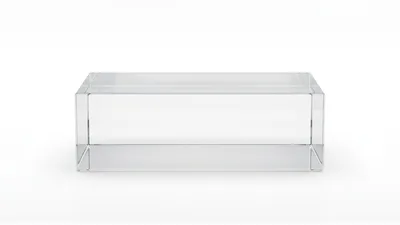Clear Acrylic Rectangular Display Case
