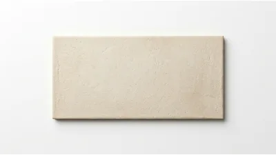 Single Rectangular Beige Stone Tile