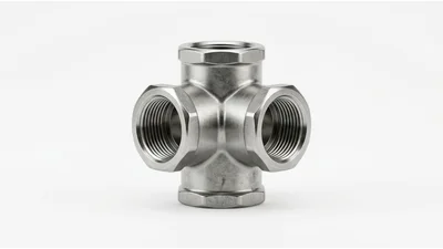 Stainless Steel Four Way Cross Pipe Fitting