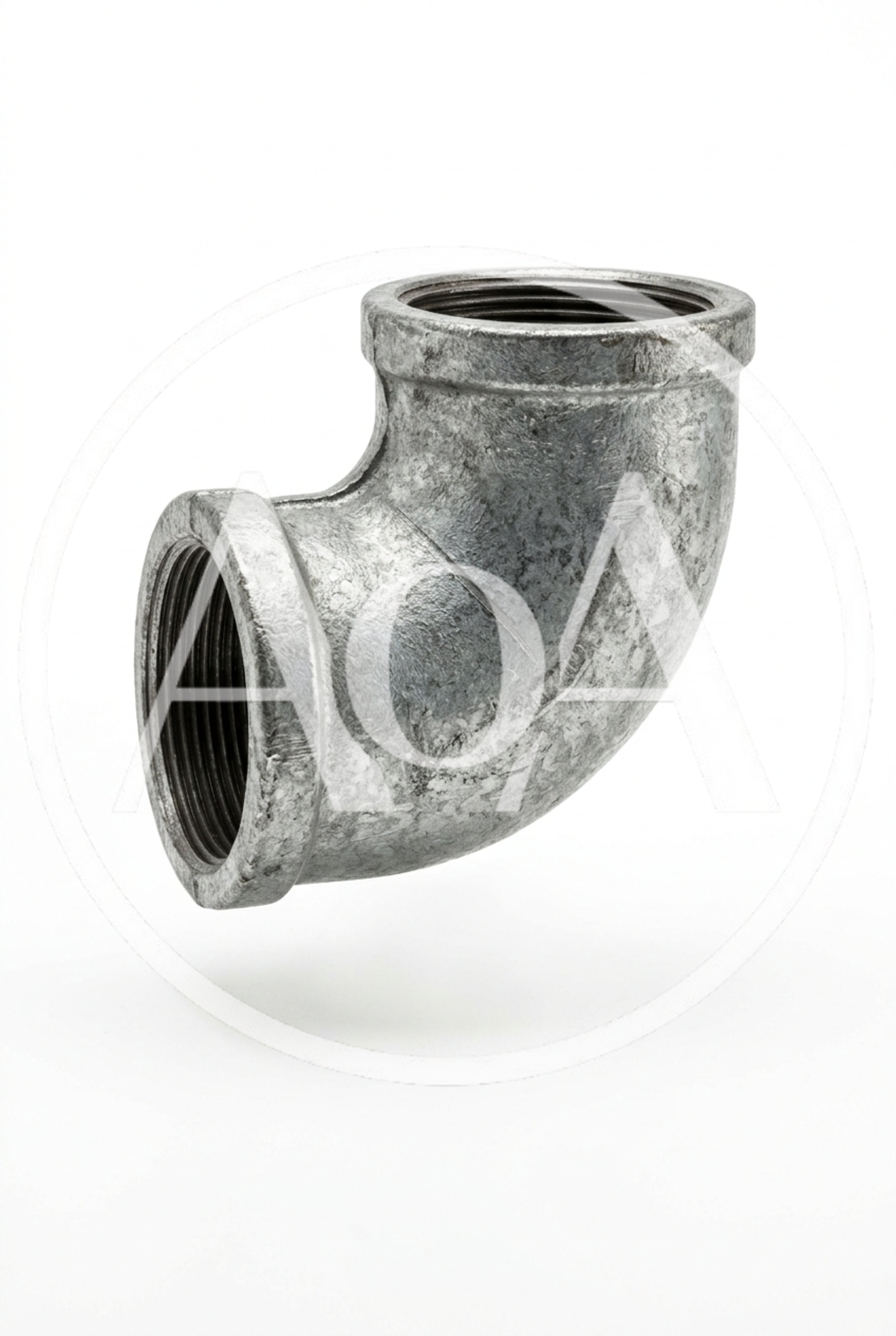 Galvanized Steel Ninety Degree Pipe Elbow Fitting