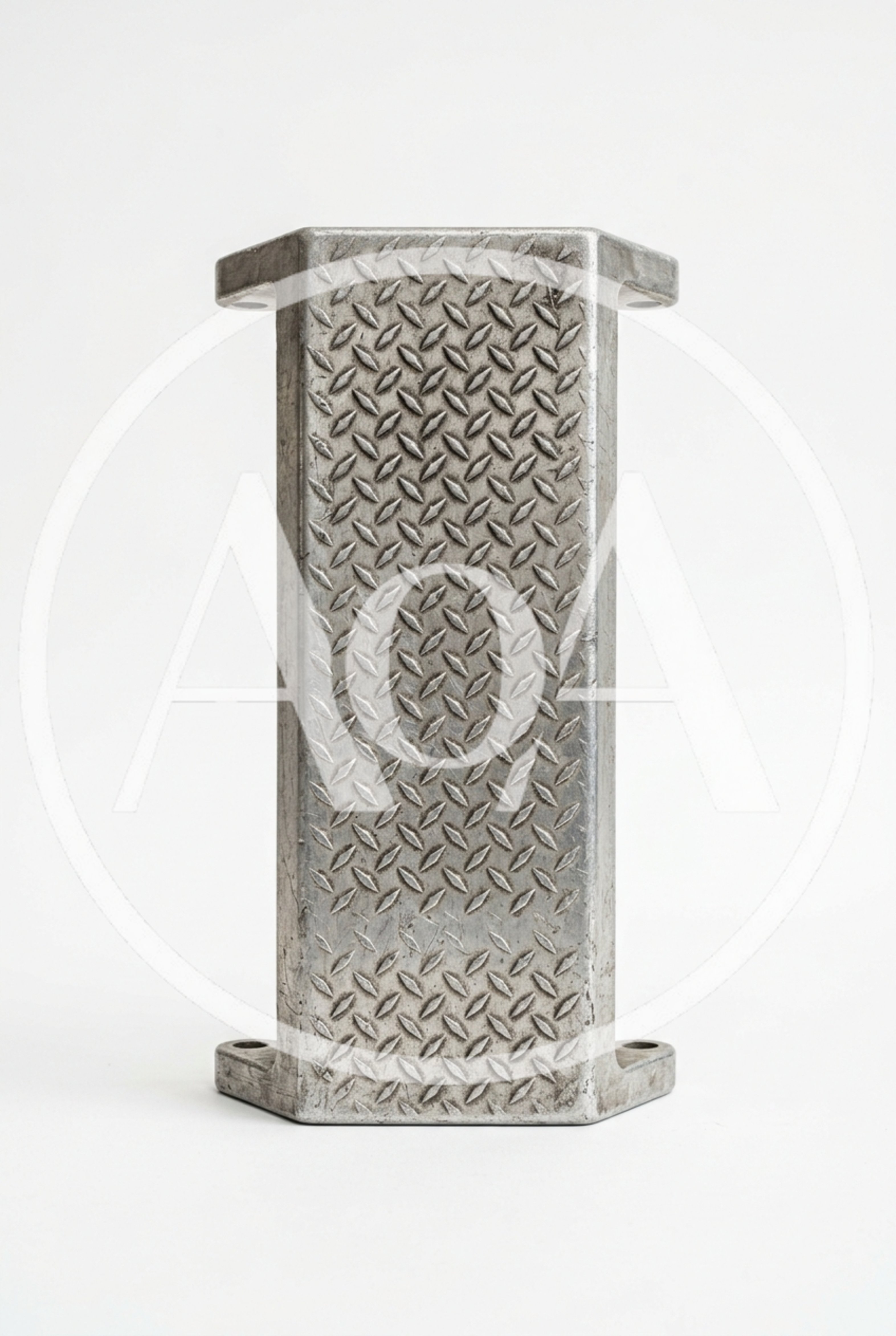 Industrial Metal Diamond Plate Step Component