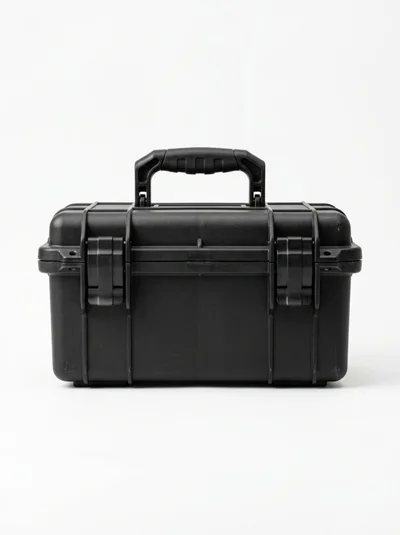 Black Protective Hard Shell Equipment Case