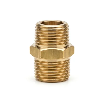 Brass Hex Nipple Pipe Fitting