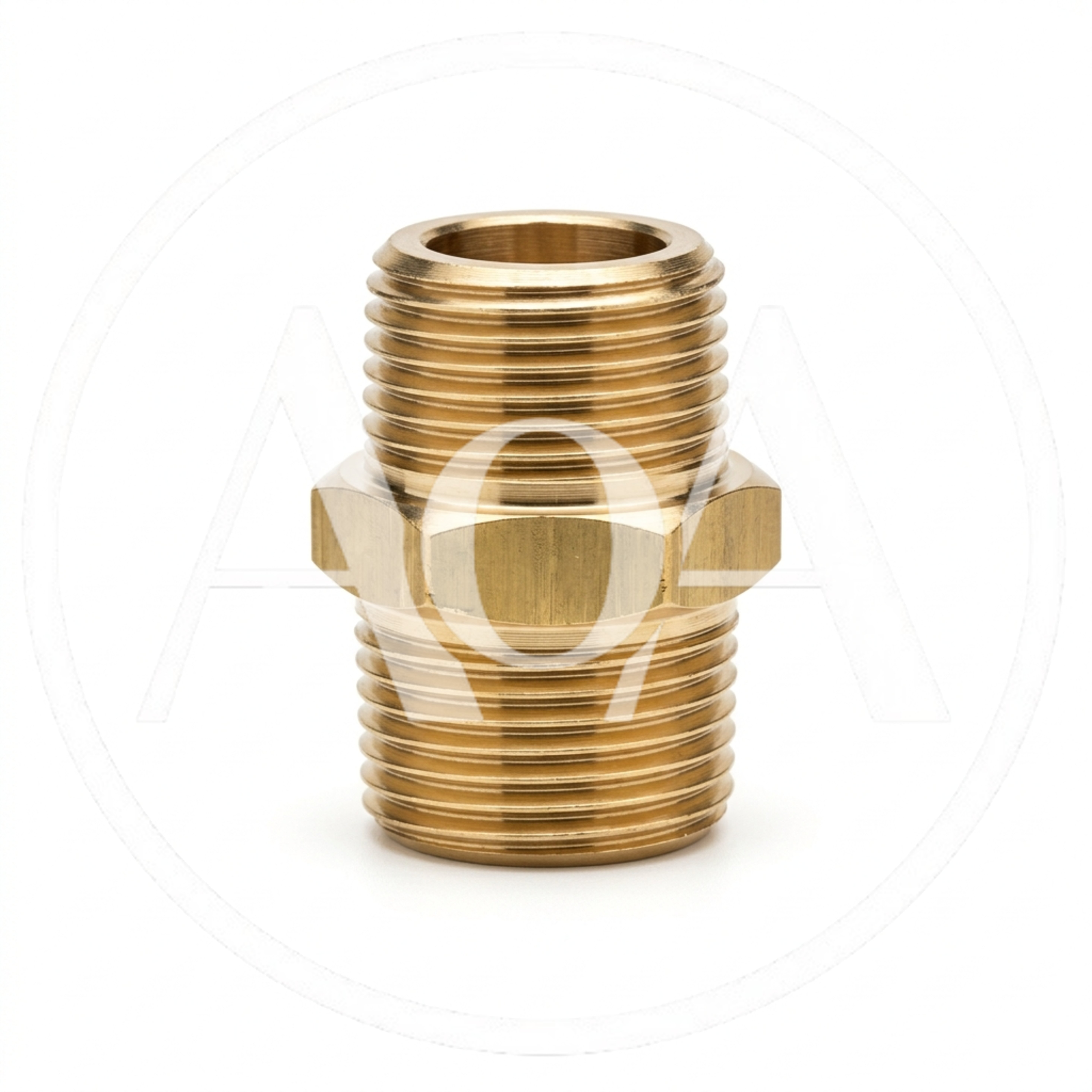 Brass Hex Nipple Pipe Fitting