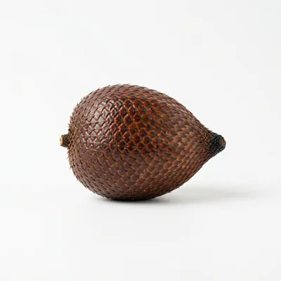 Single Salak Fruit Isolated On White Background