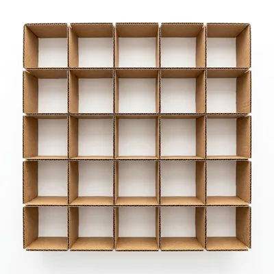 Cardboard Box Grid Divider Insert