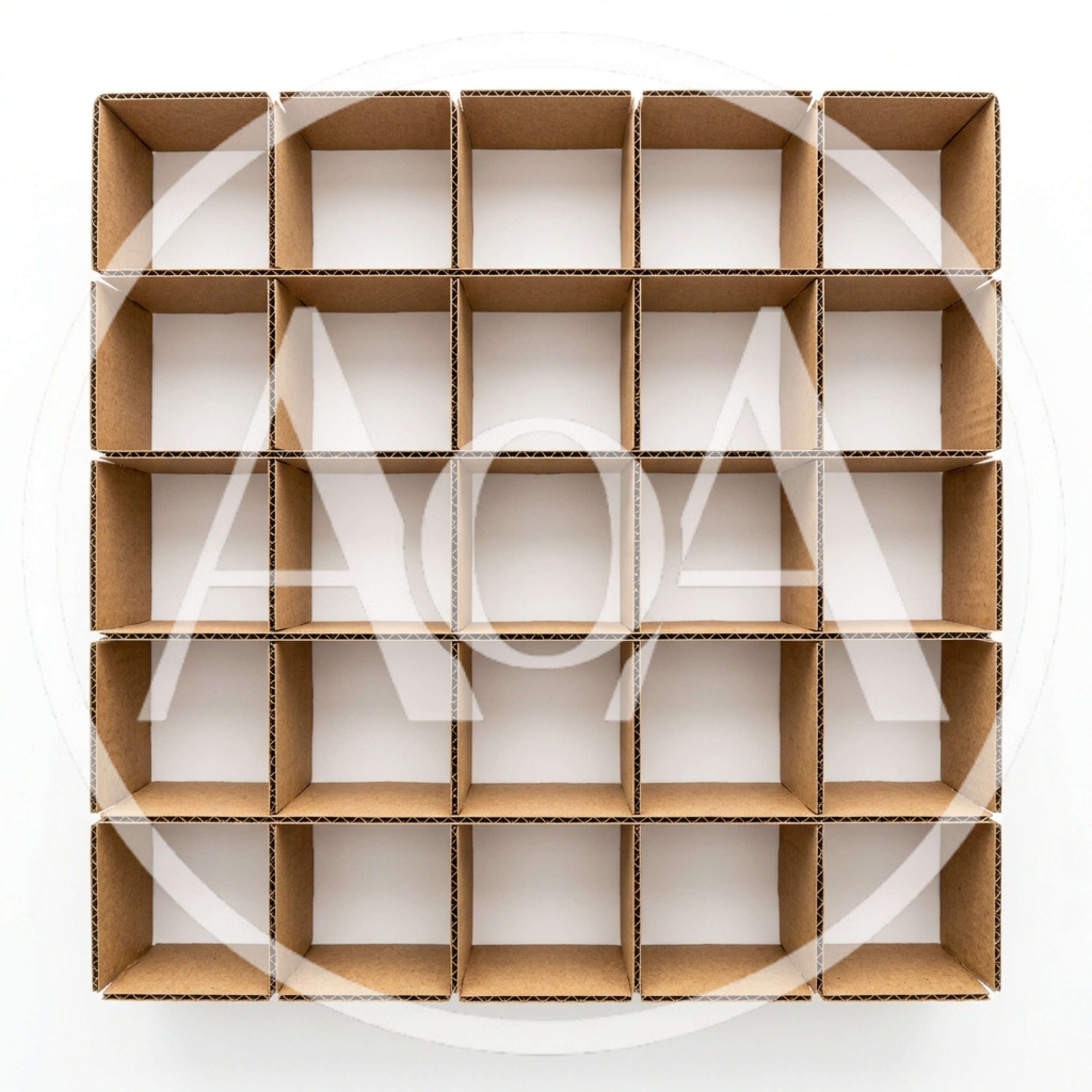 Cardboard Box Grid Divider Insert