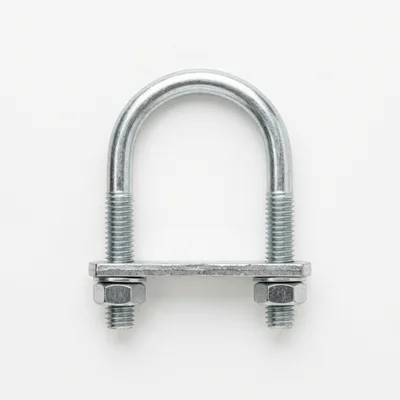 Galvanized Steel U-Bolt With Nuts And Plate