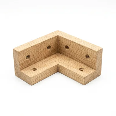 Wooden Corner Bracket For Furniture Assembly