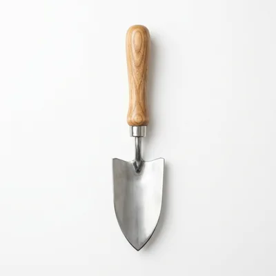 Handheld Garden Trowel With Wooden Handle