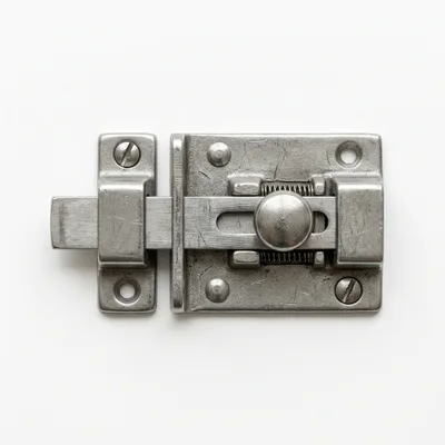 Vintage Metal Barrel Bolt Door Latch