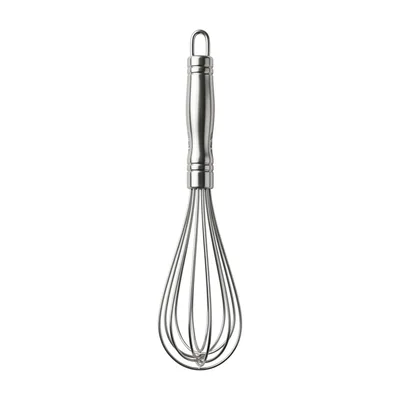 Stainless Steel Kitchen Whisk Isolated On White Background