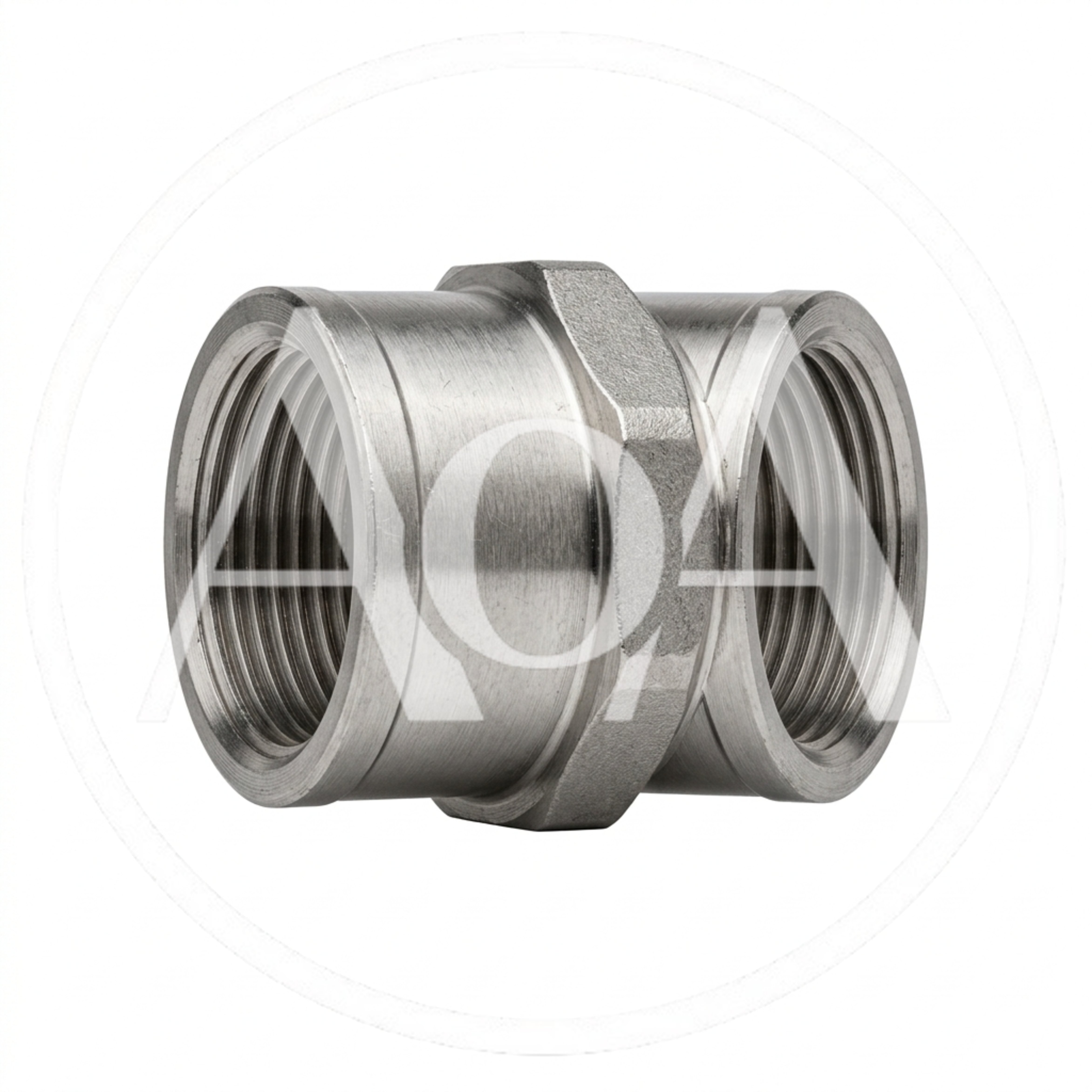 Stainless Steel Female Threaded Pipe Coupling Fitting