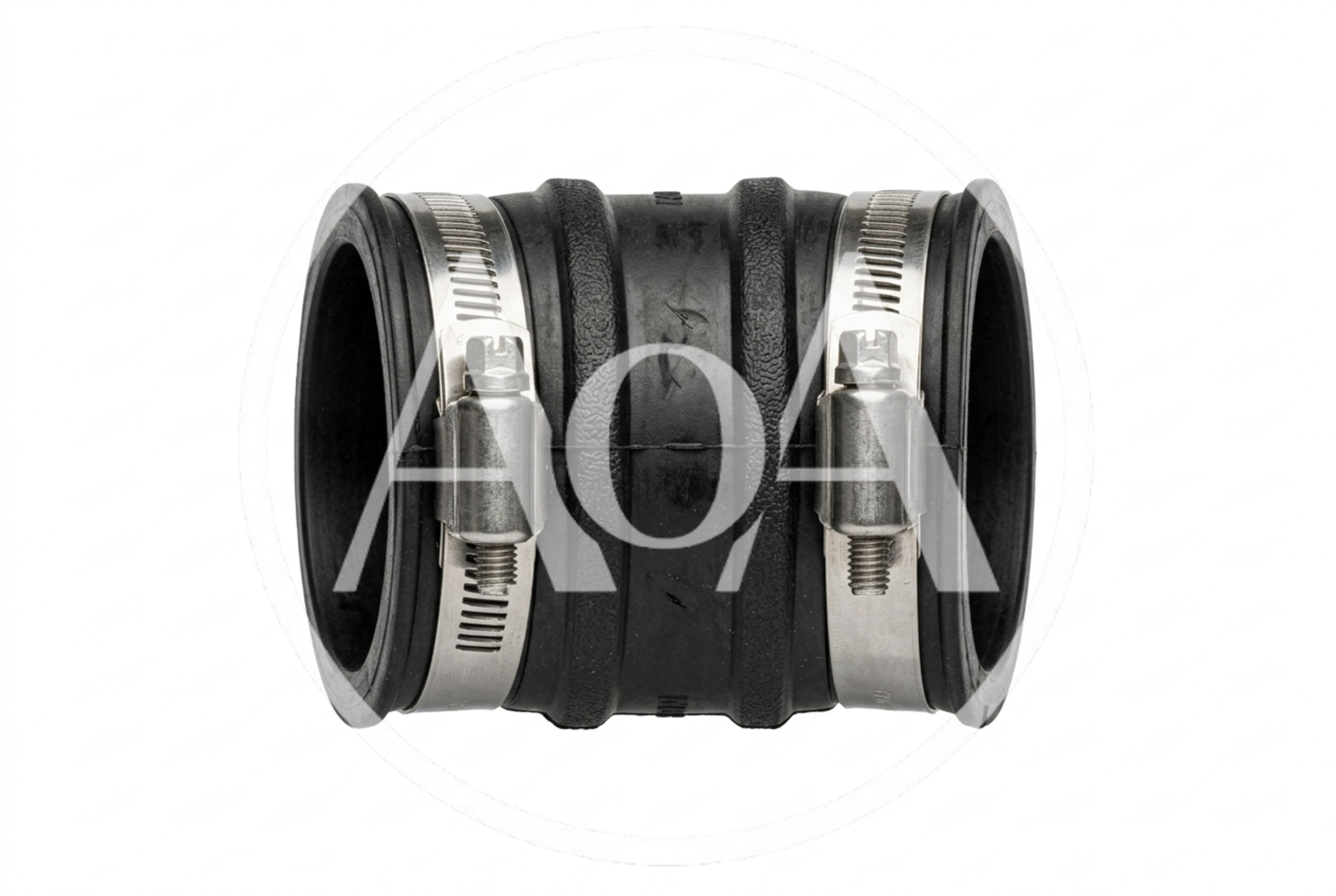 Rubber Pipe Coupling With Stainless Steel Clamps