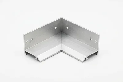 Aluminum Corner Profile Connector for Architectural Construction