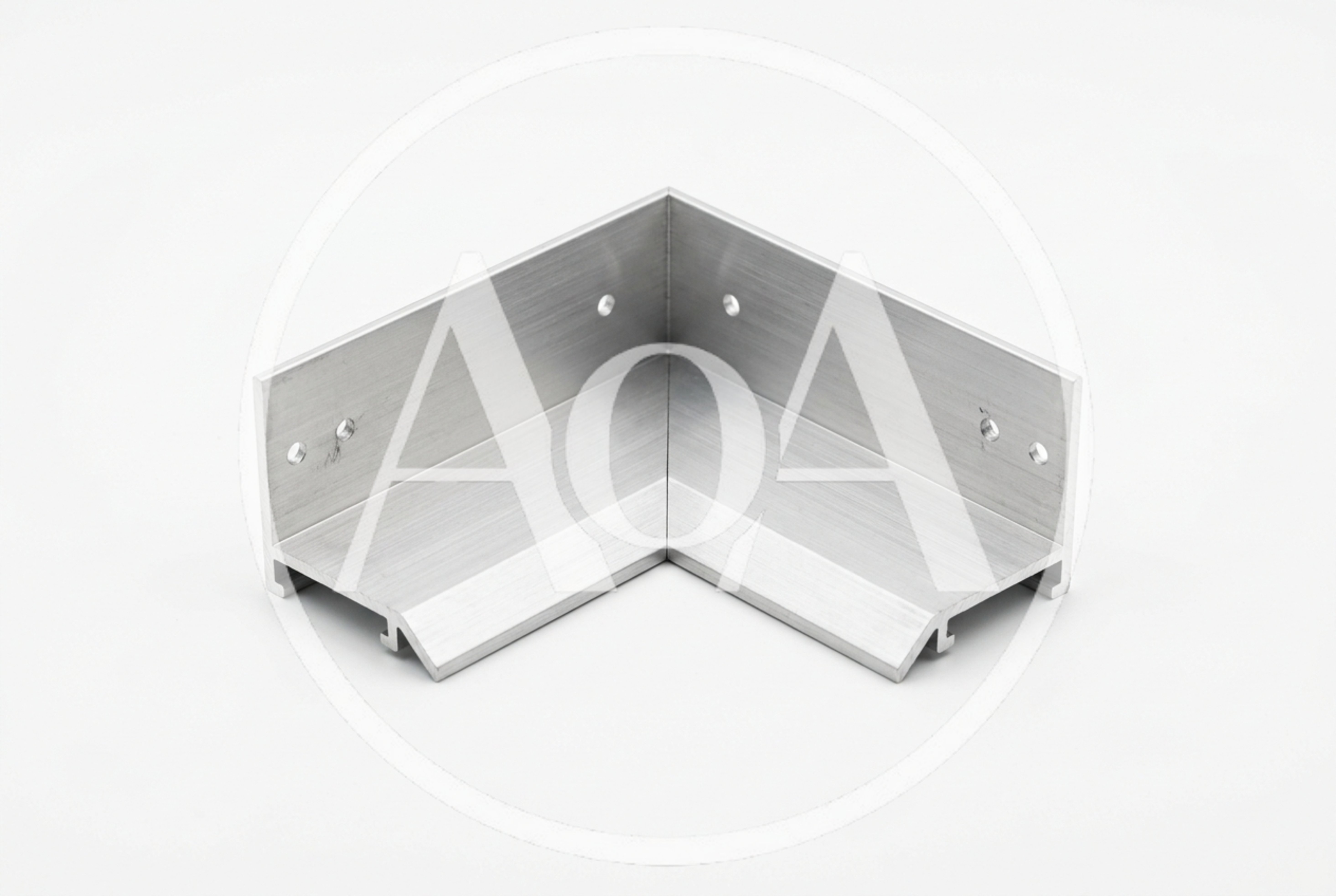 Aluminum Corner Profile Connector for Architectural Construction