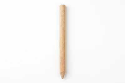 Wooden Pencil Isolated On White Background