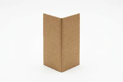 Folded Brown Cardboard Corner Protector