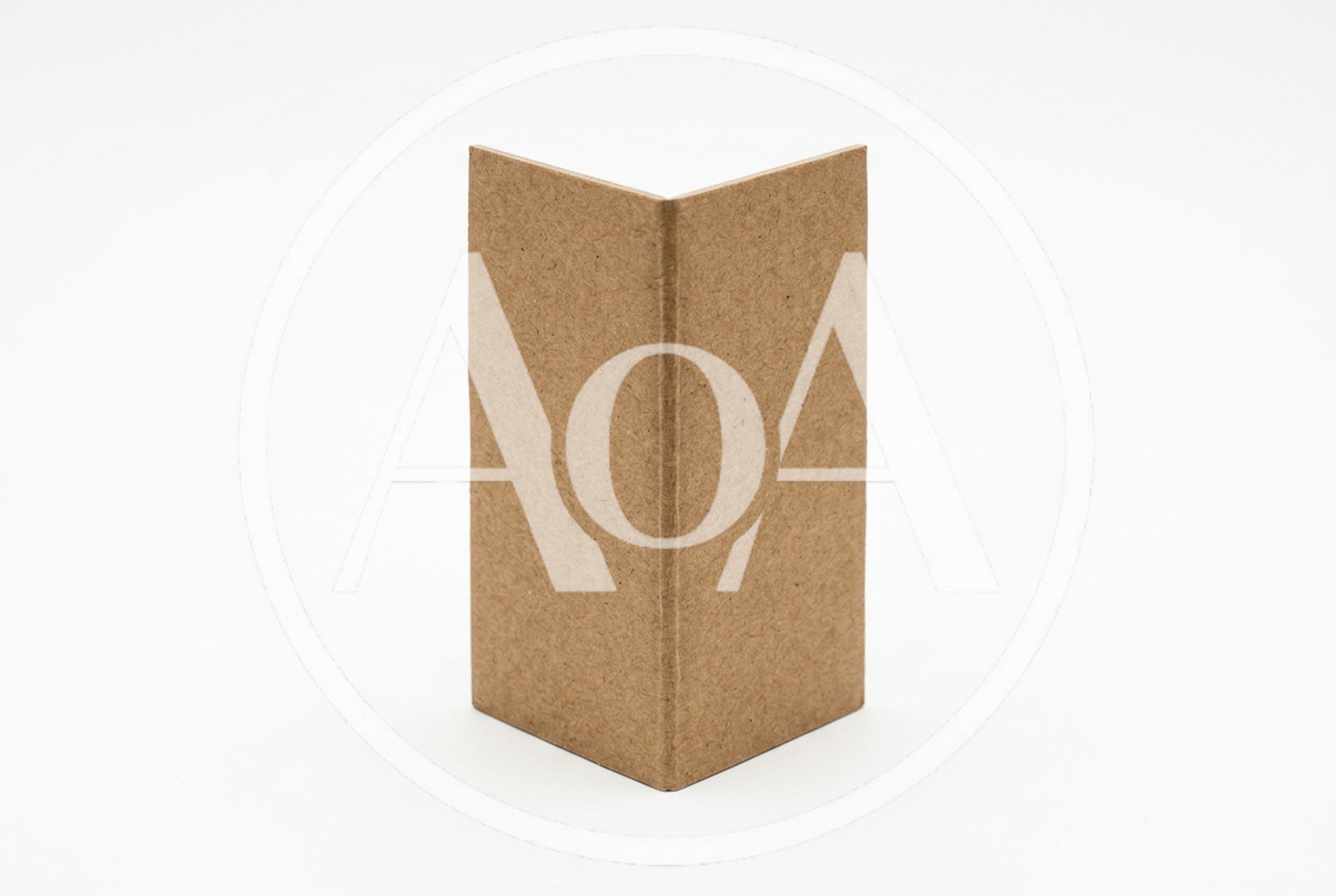 Folded Brown Cardboard Corner Protector