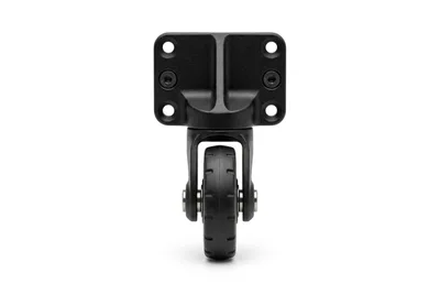 Industrial Swivel Caster Wheel On White Background