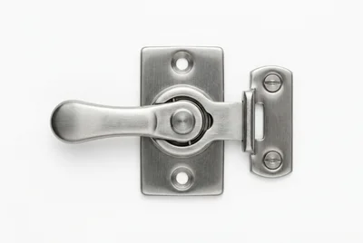 Brushed Nickel Sash Window Lock