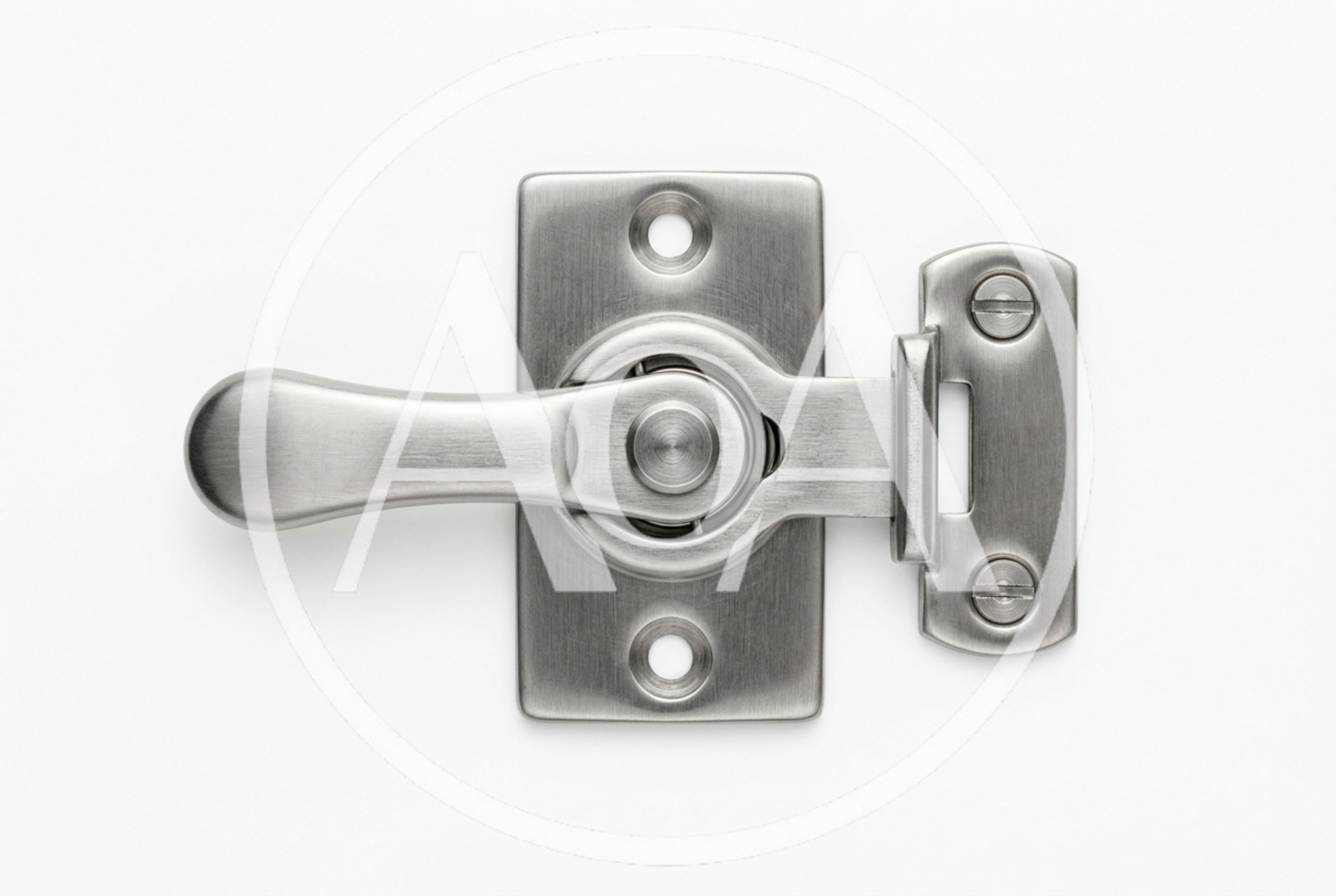 Brushed Nickel Sash Window Lock