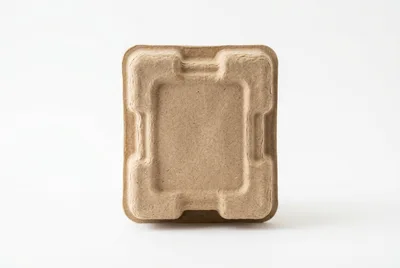 Molded Pulp Fiber Packaging Tray