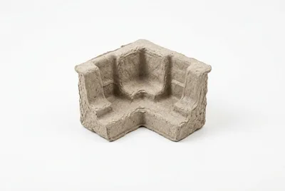 Molded Pulp Corner Packaging Protector