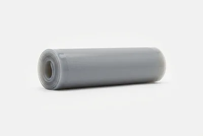 Rolled Gray Silicone Mat With Textured Surface