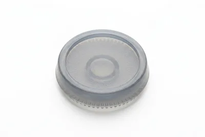 Translucent Plastic Lid For A Small Container