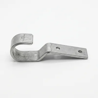 Galvanized Steel Hook Bracket With Mounting Holes