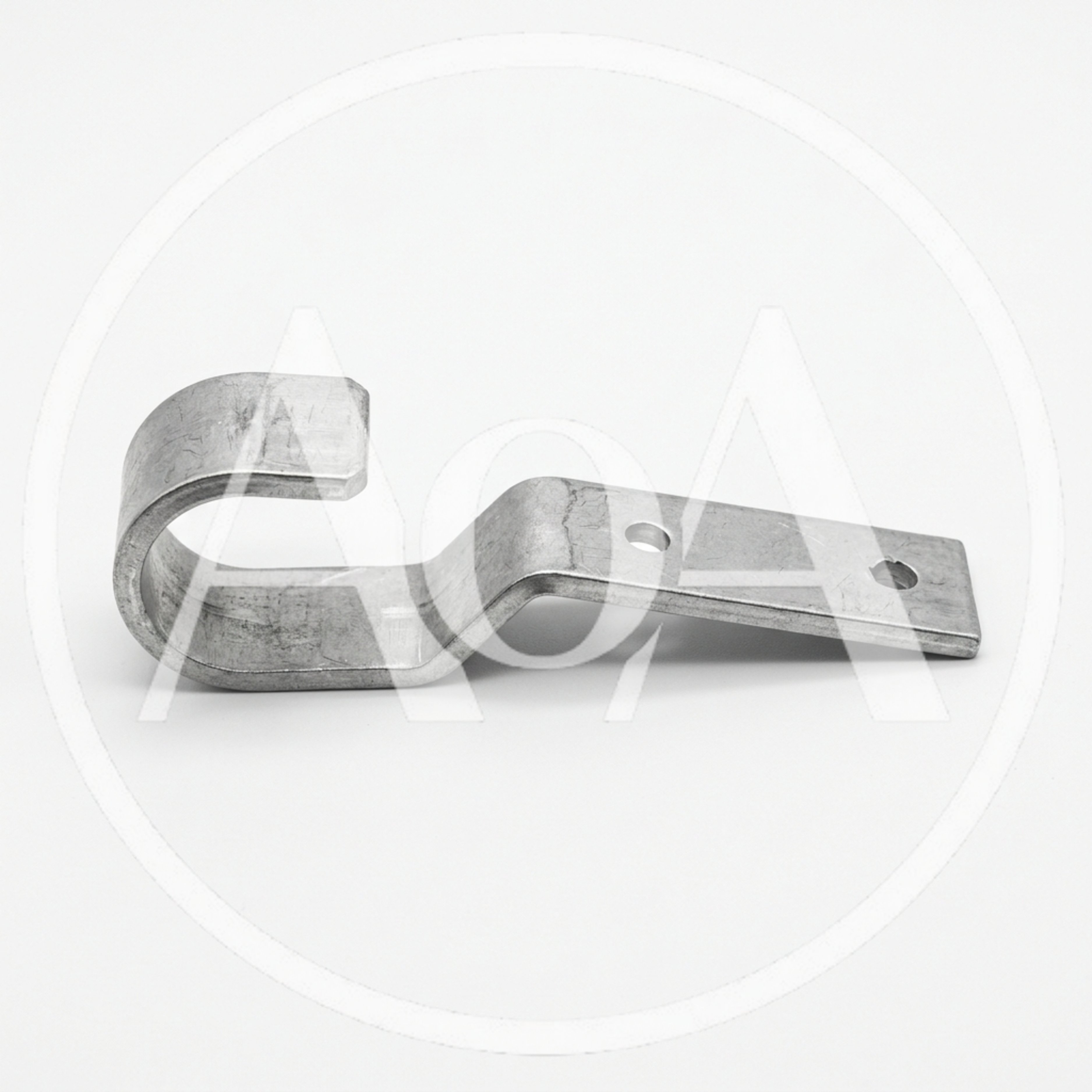 Galvanized Steel Hook Bracket With Mounting Holes