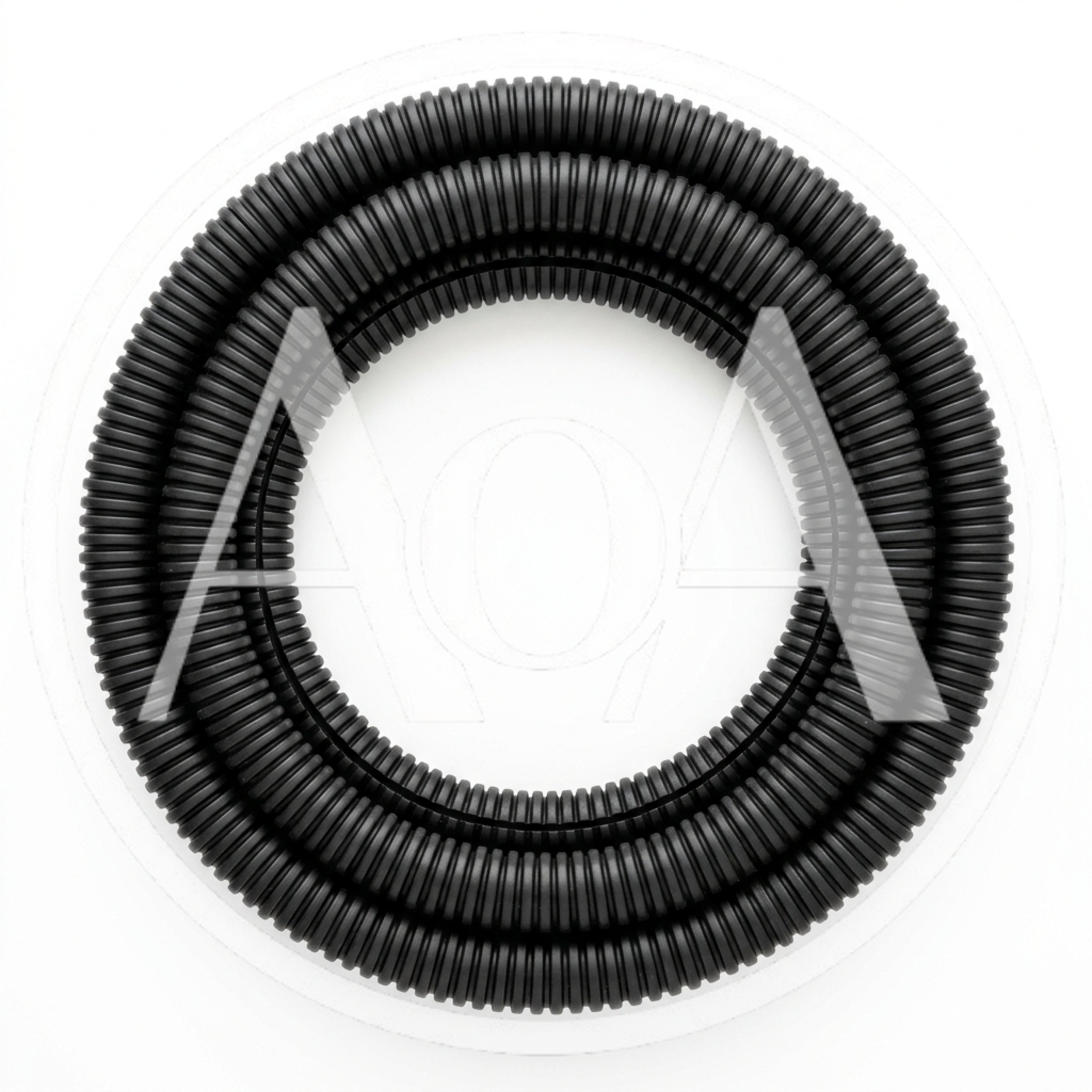 Coiled Black Corrugated Plastic Conduit Pipe