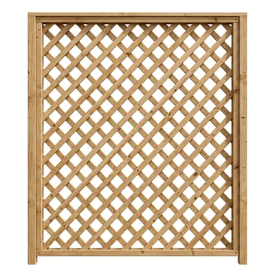 Wooden Lattice Garden Trellis Panel