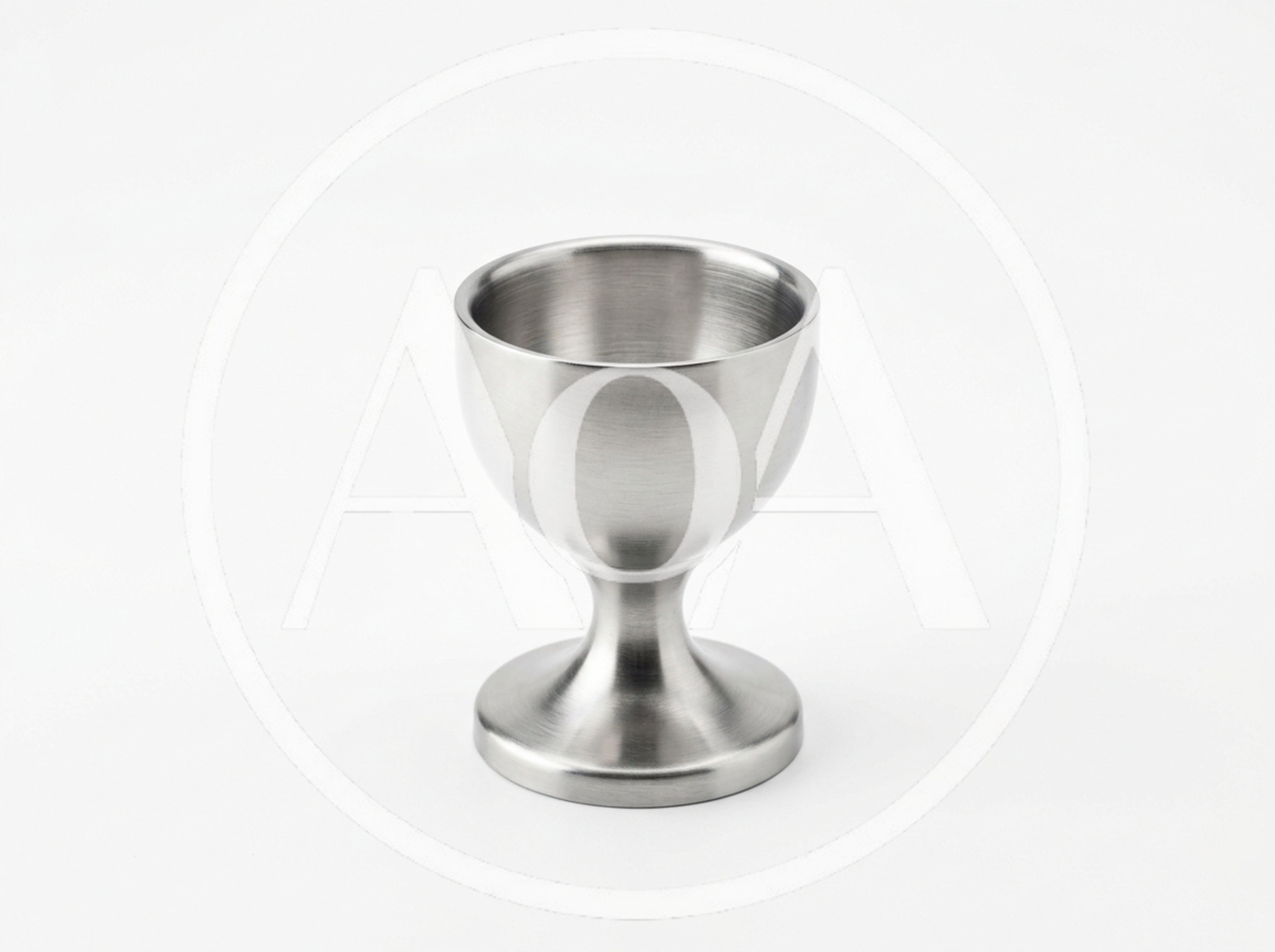 Brushed Stainless Steel Egg Cup