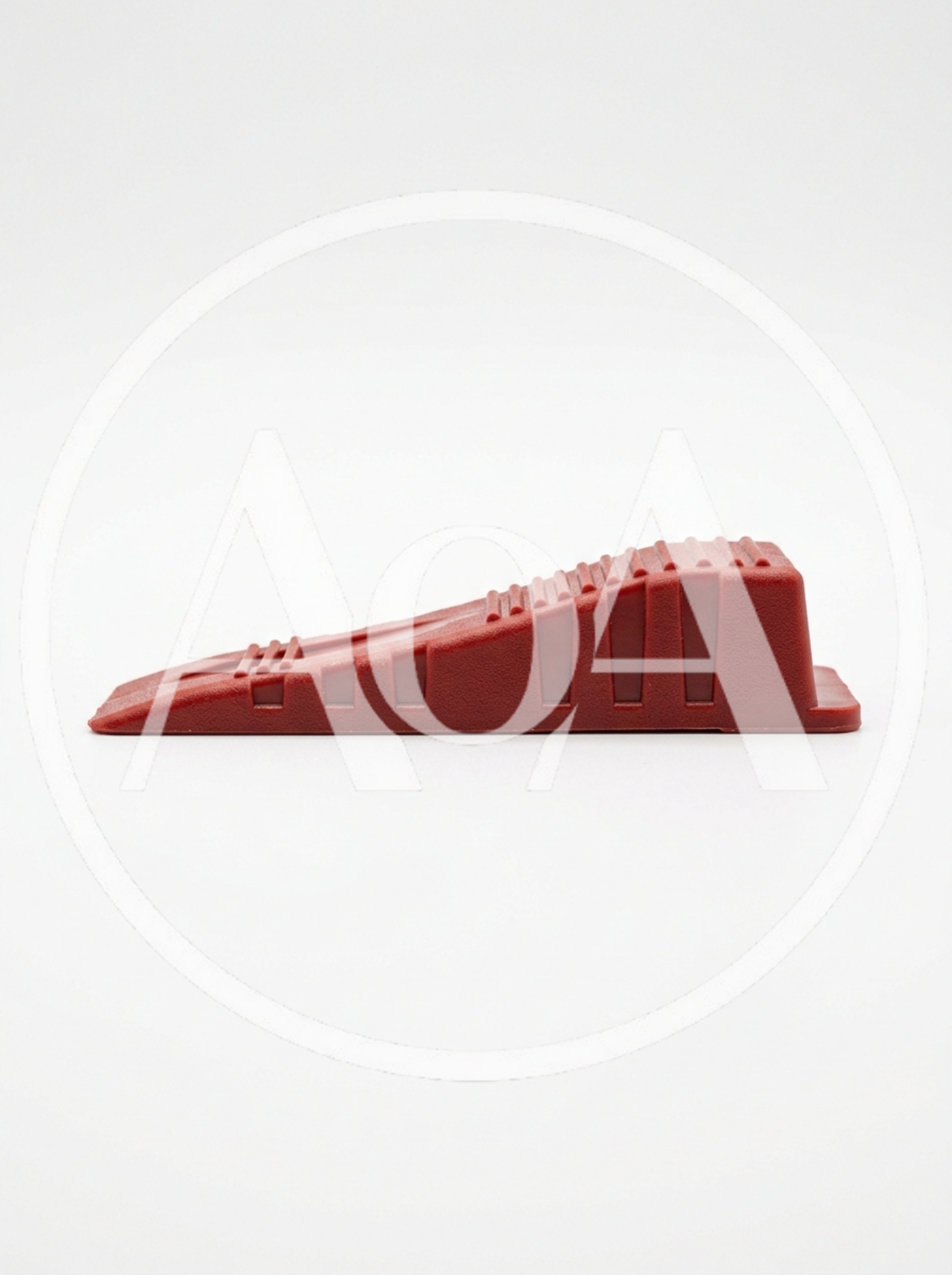Red Plastic Door Wedge Stopper