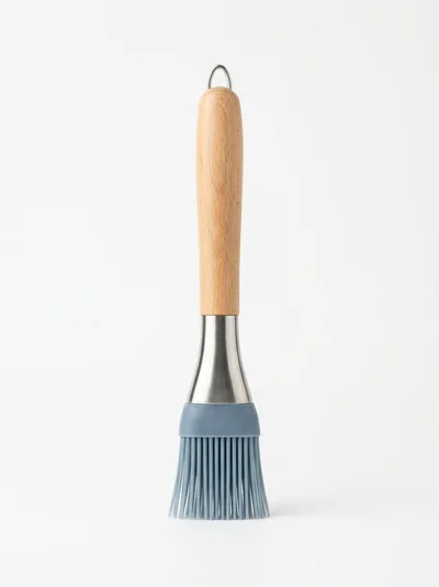 Silicone Pastry Brush With Wooden Handle