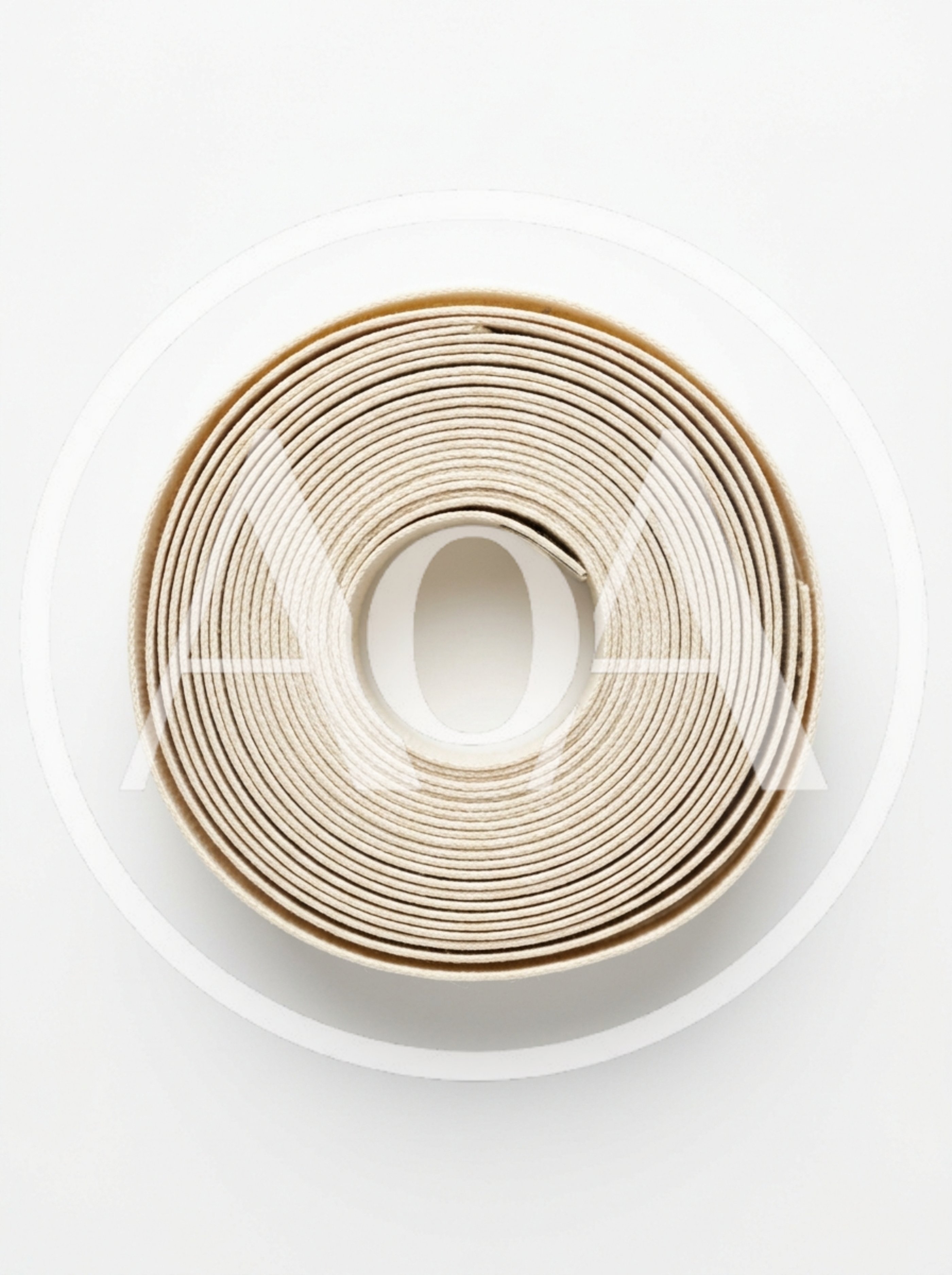 Roll Of Beige Cotton Webbing Tape