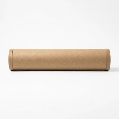 Cardboard Mailing Tube With Plastic End Caps