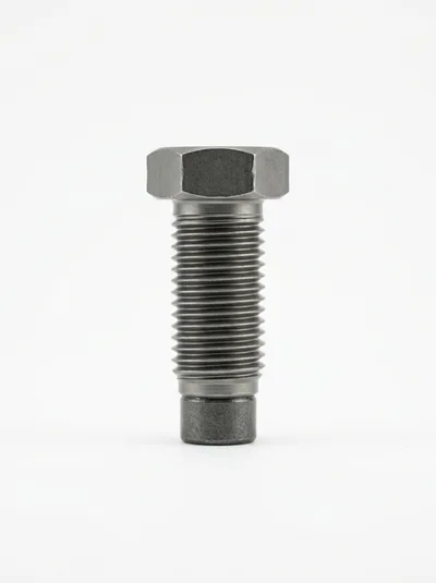 Industrial Steel Bolt With Threaded Shank