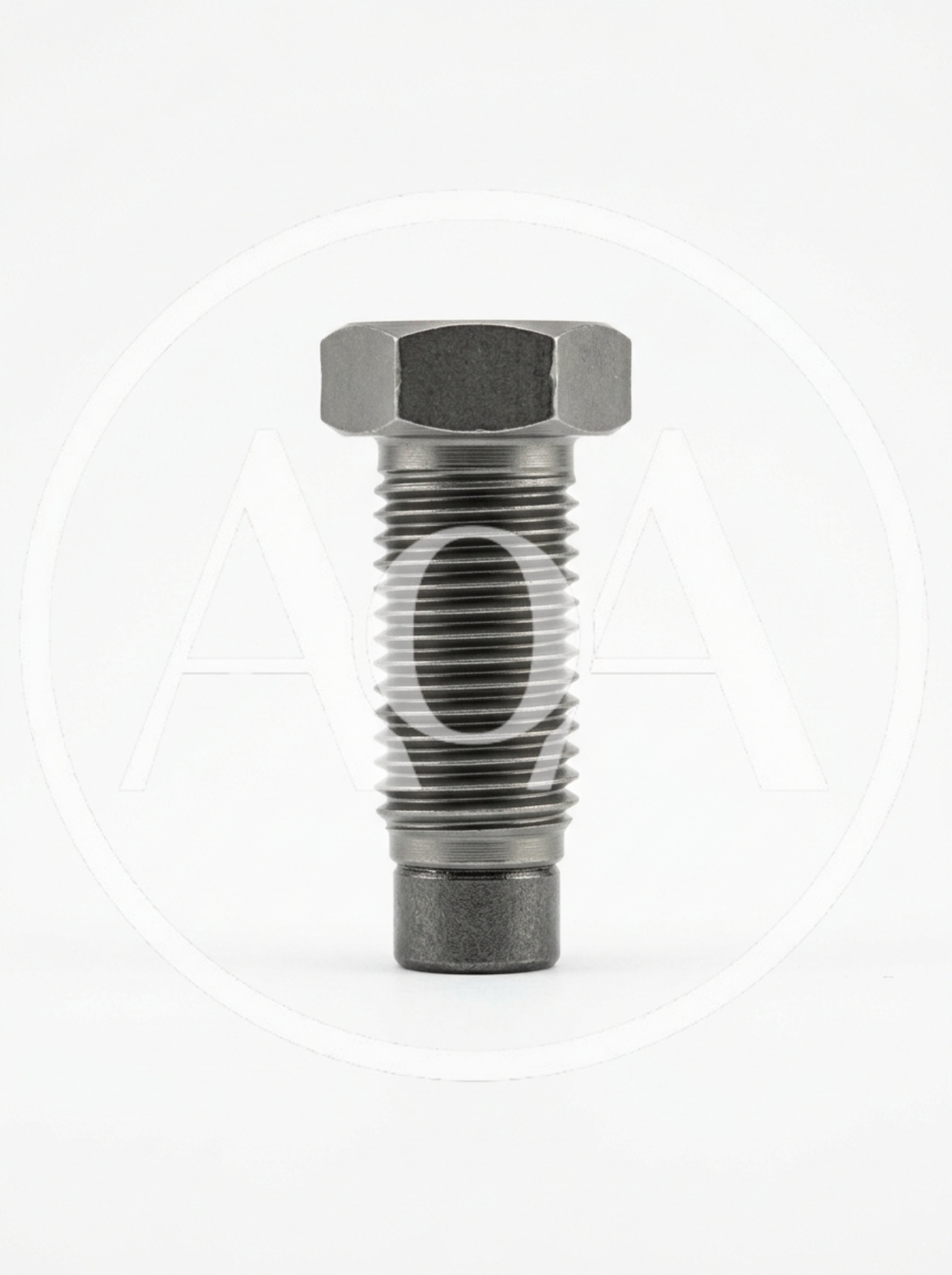 Industrial Steel Bolt With Threaded Shank